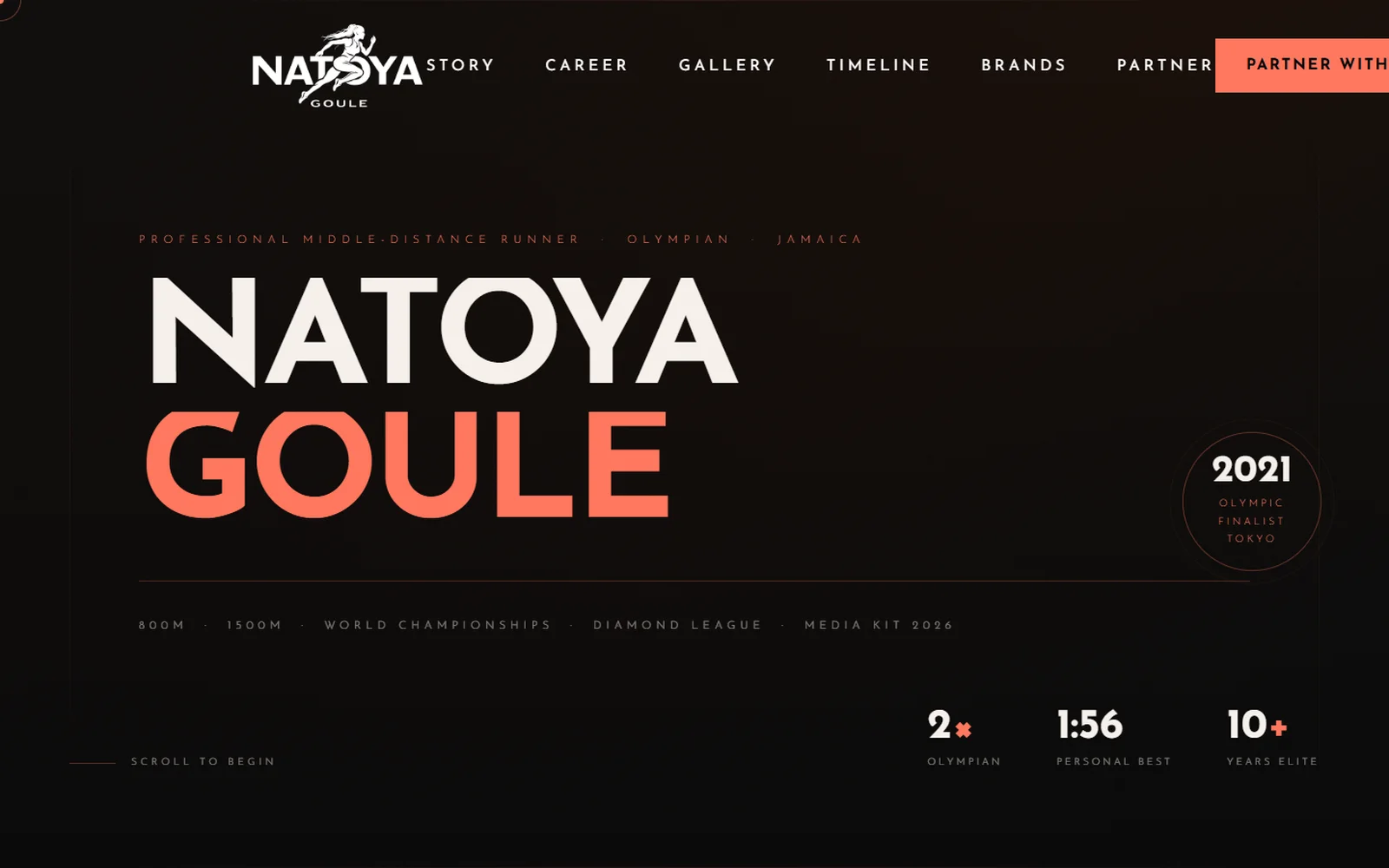 Natoya Goule website